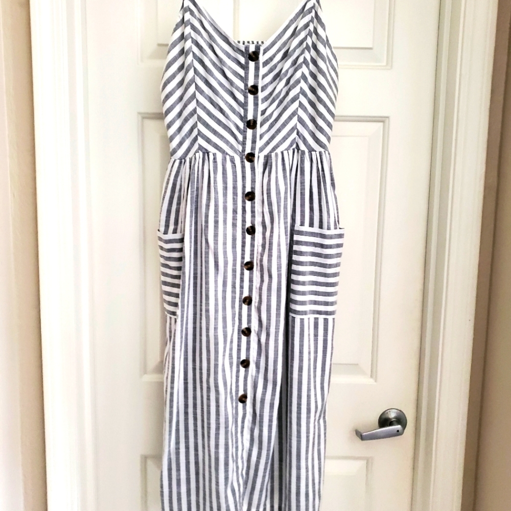 American Eagle linen maxi dress, size XL